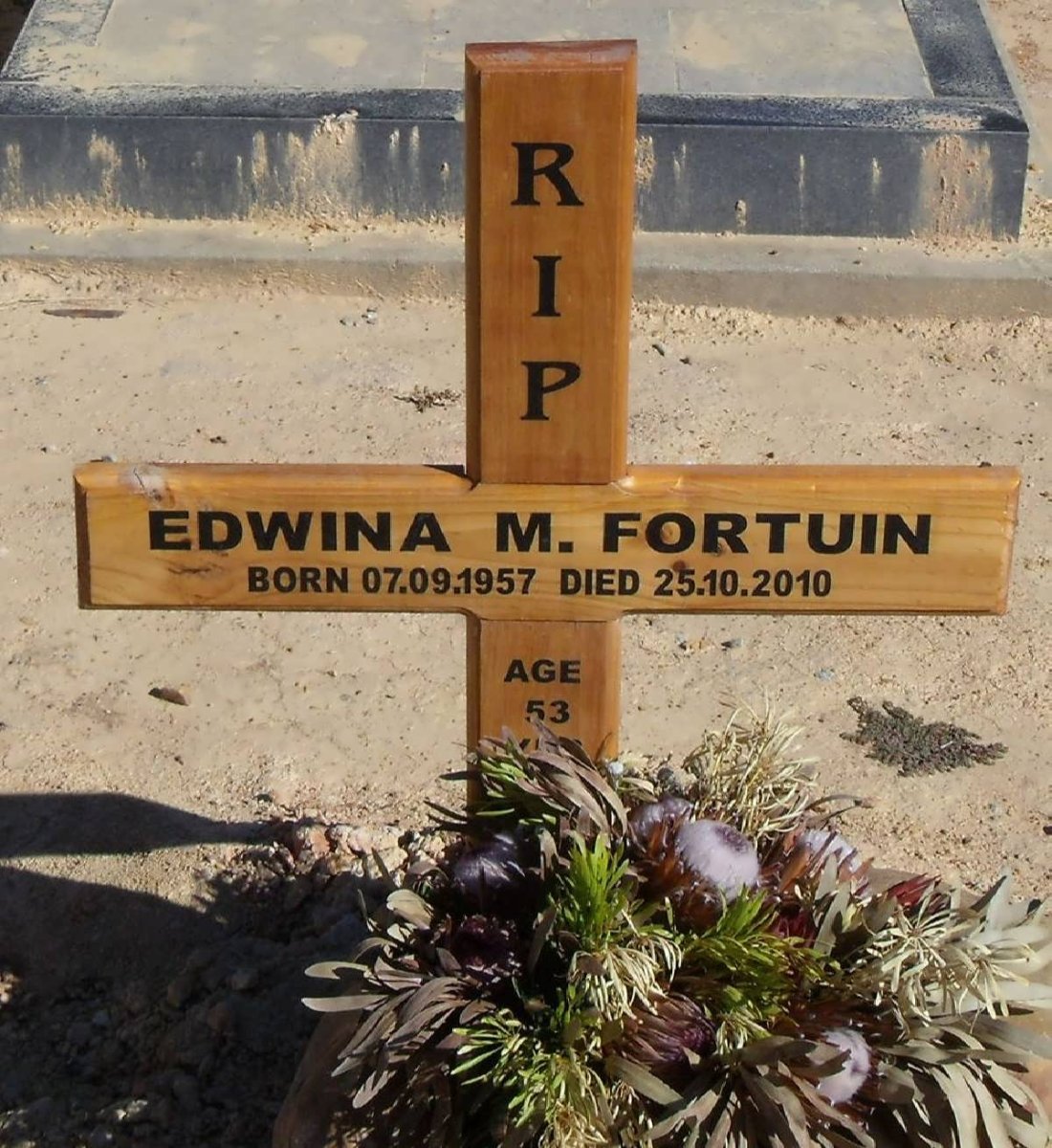 FORTUIN Edwina M. 1957-2010