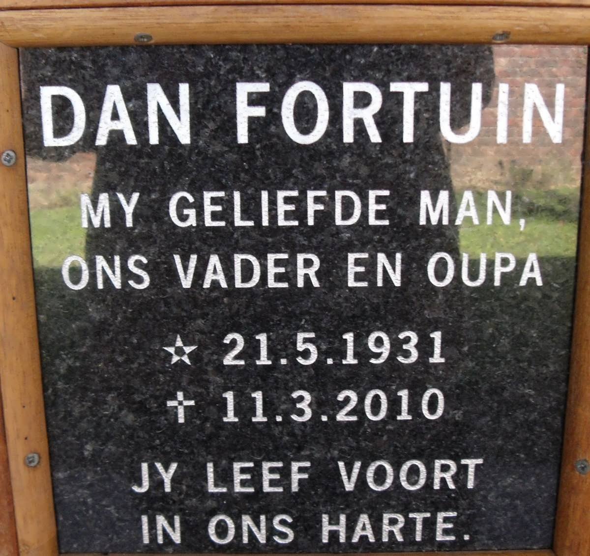 FORTUIN Dan 1931-2010