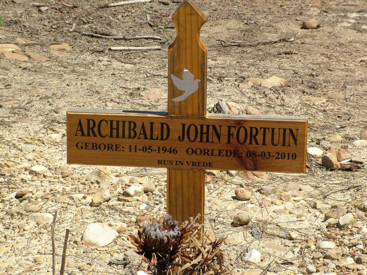 FORTUIN Archibald John 1946-2010