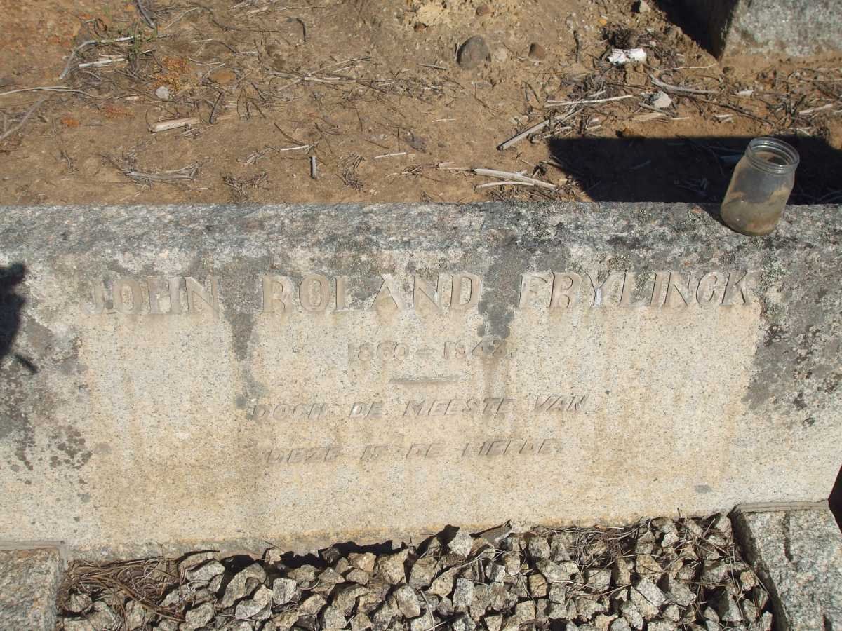 FRYLINCK John Roland 1860-1947 &amp; Johanna Martha nee HERHOLDT 1862-1943