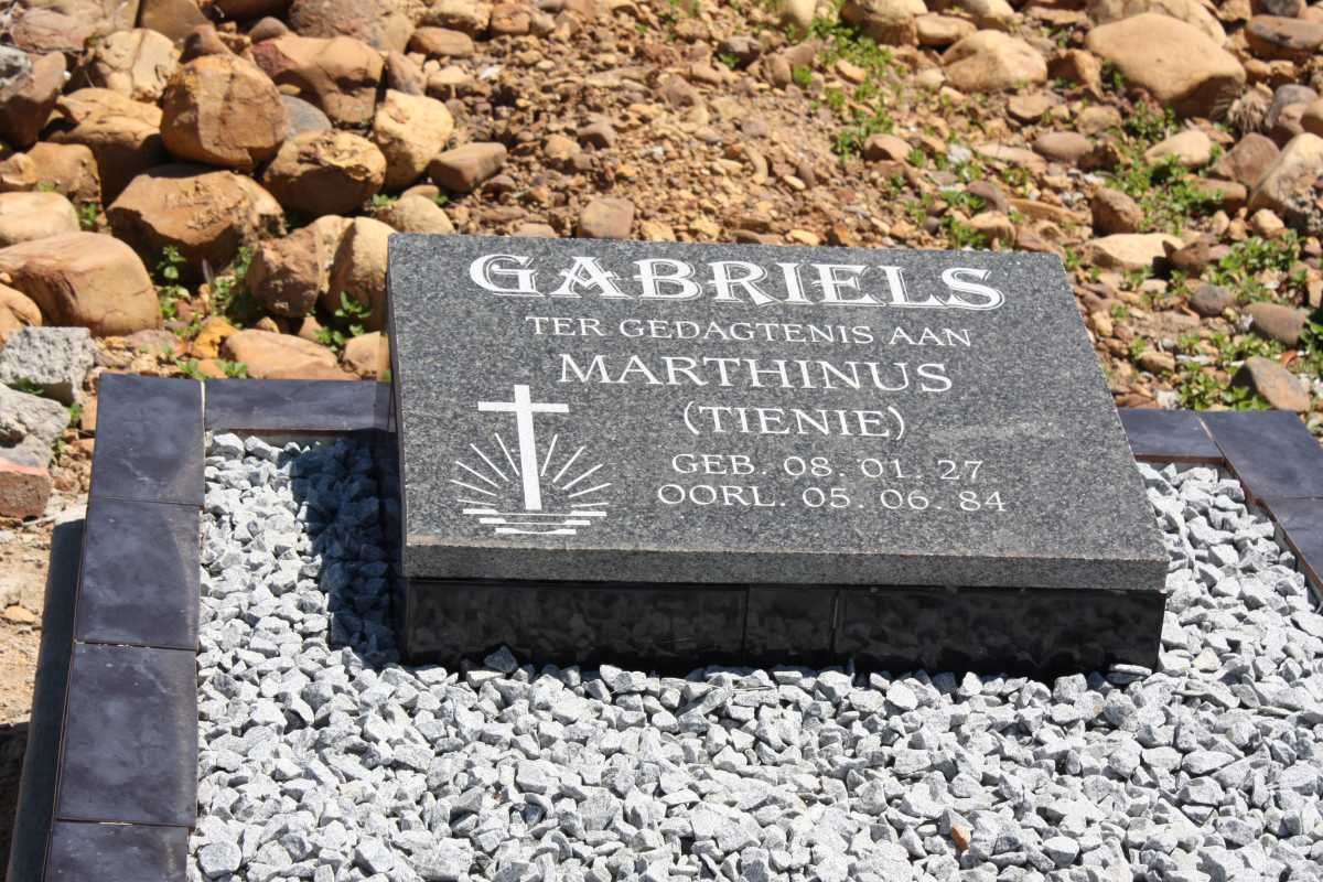 GABRIELS Marthinus 1927-1984