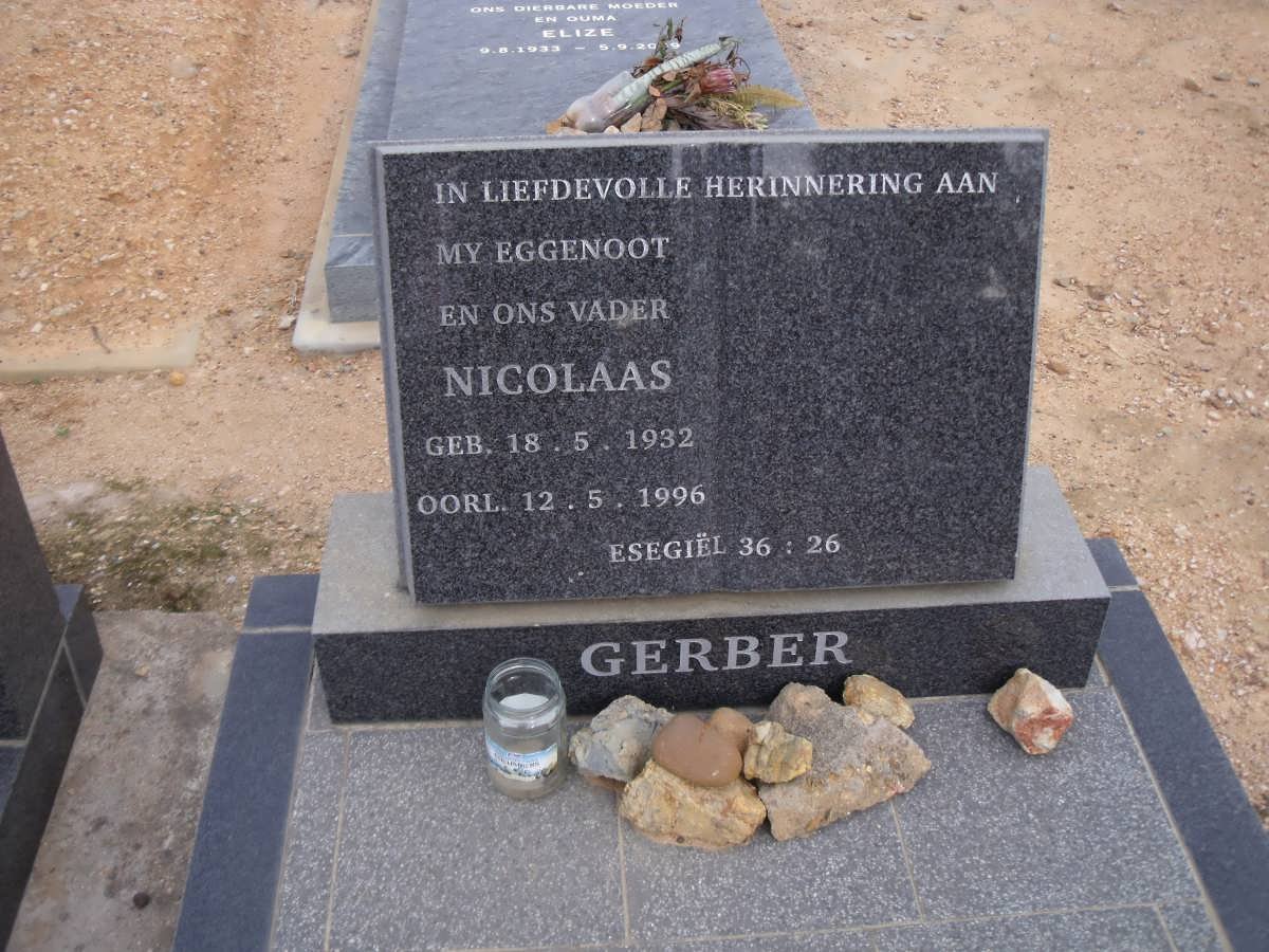 GERBER Nicolaas 1932-1996
