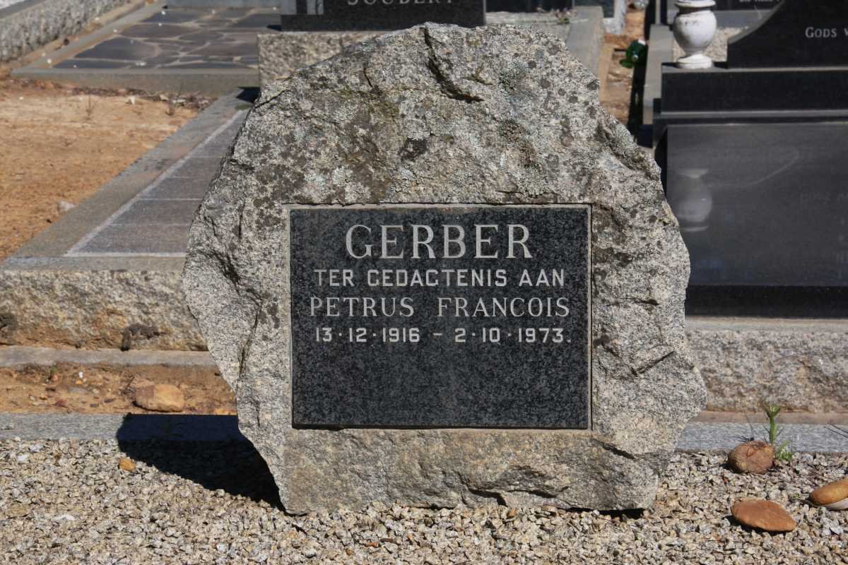 GERBER Petrus Francois 1916-1973