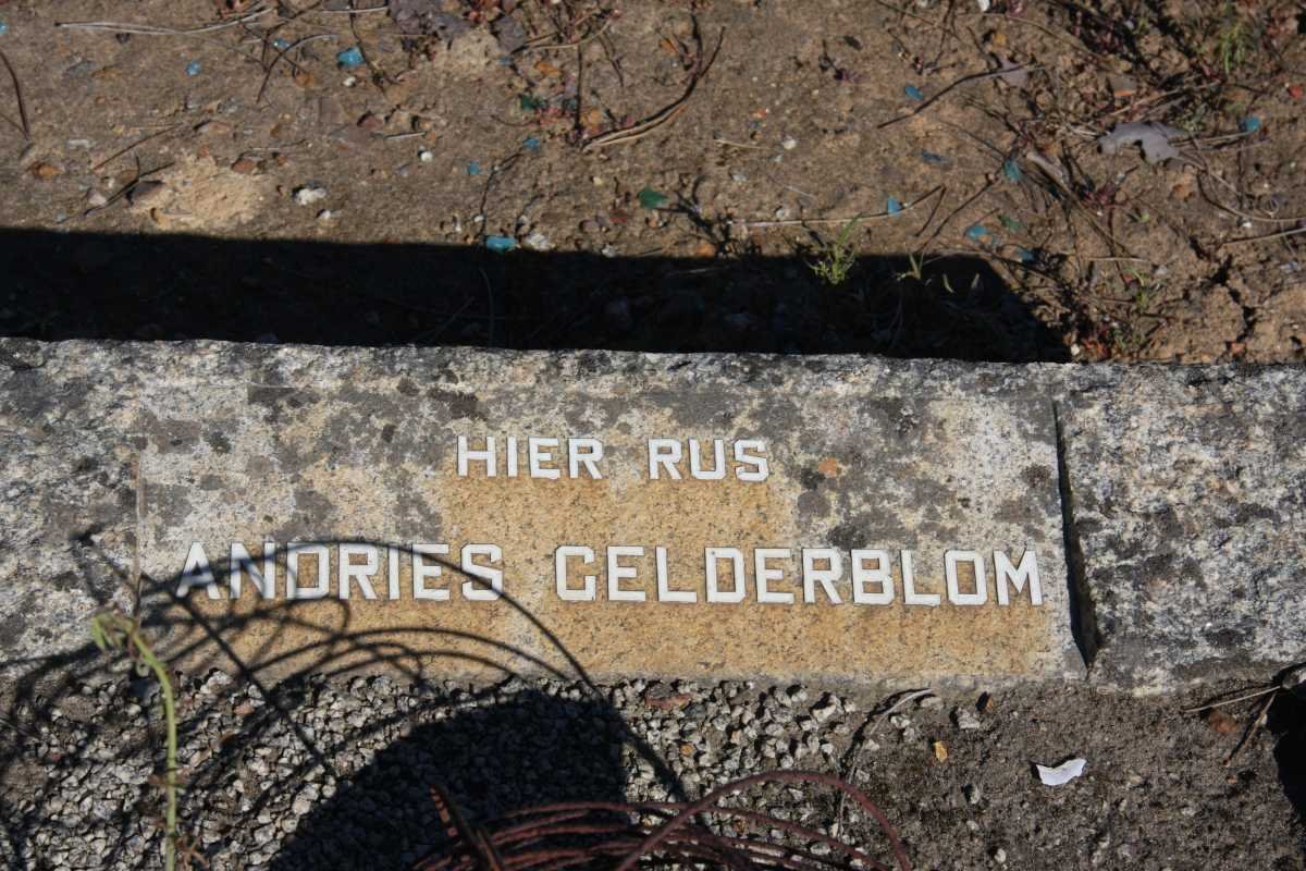 GELDERBLOM Andries