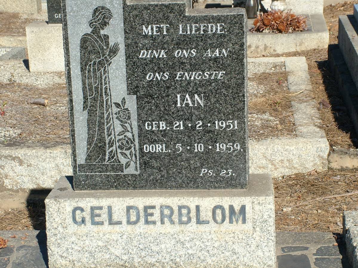 GELDERBLOM Ian 1951-1959