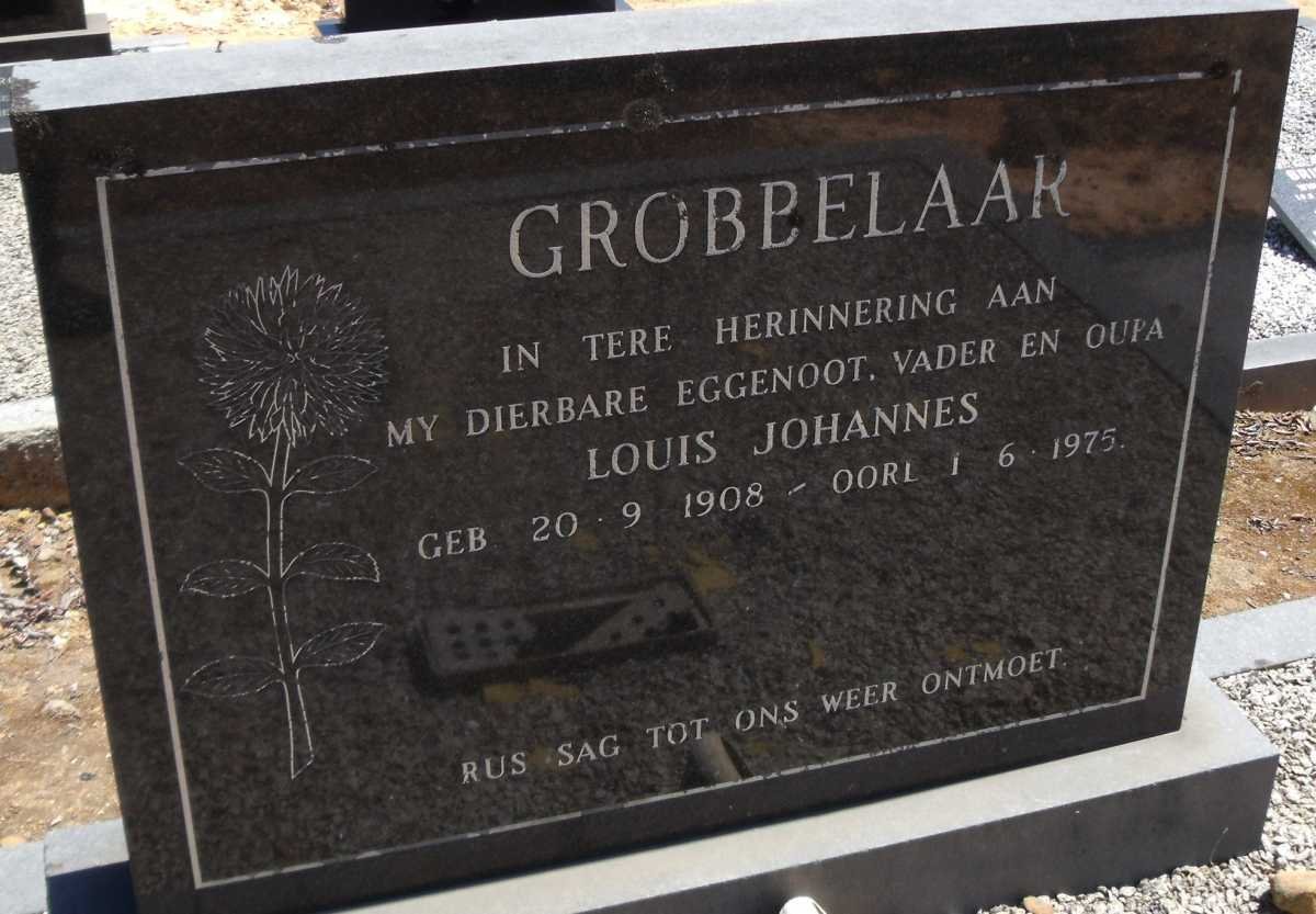 GROBBELAAR Louis Johannes 1908-1975
