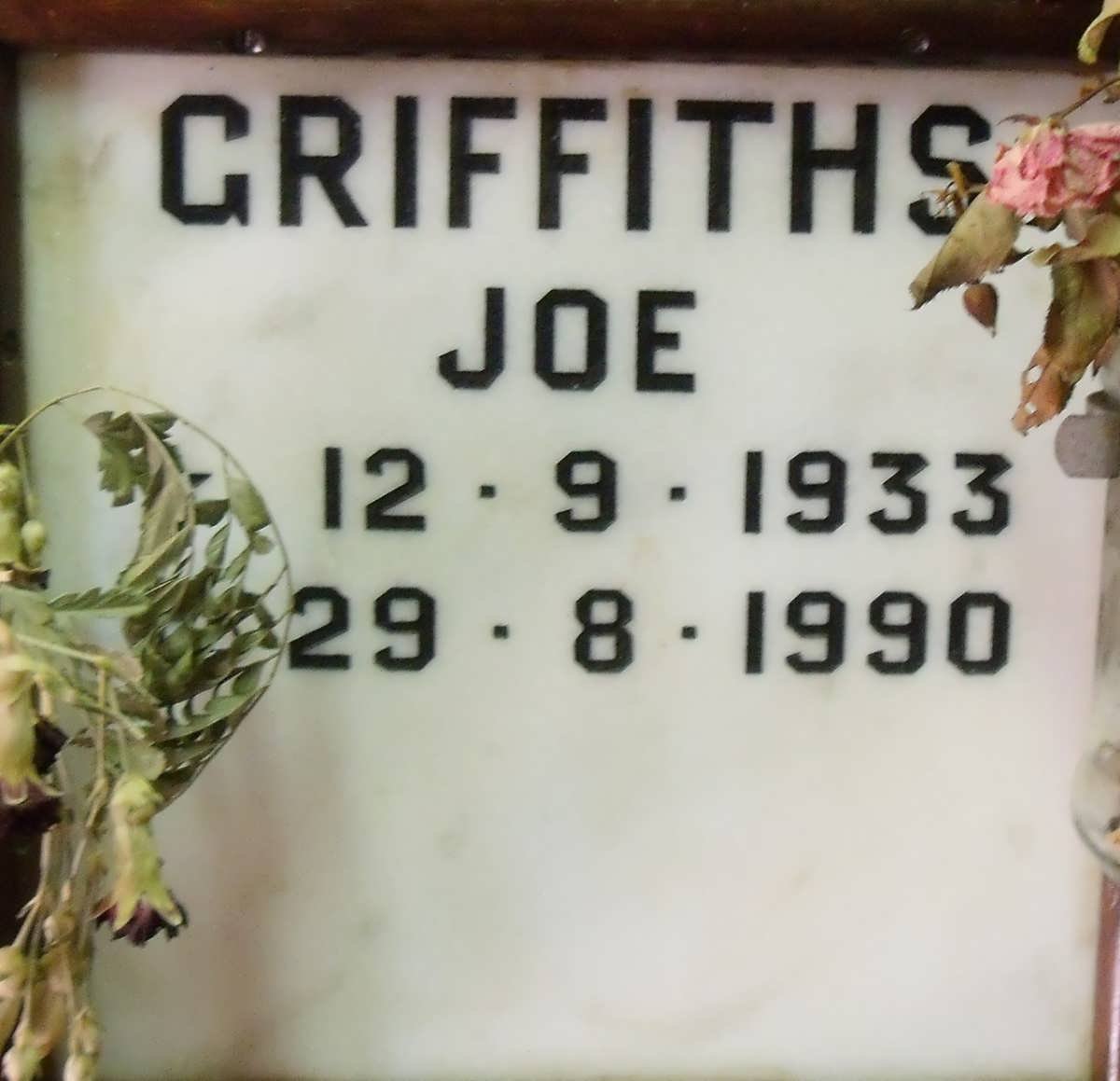GRIFFITHS Joe 1933-1990