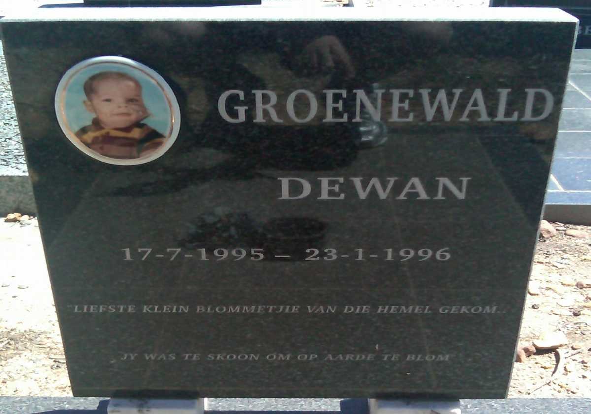 GROENEWALD Dewan 1995-1996