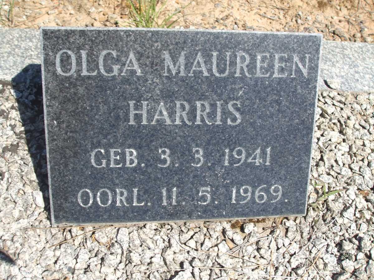 HARRIS Olga Maureen 1941-1969