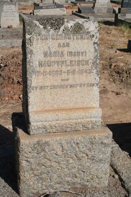HAUPTFLEISCH Maria 1883-1945