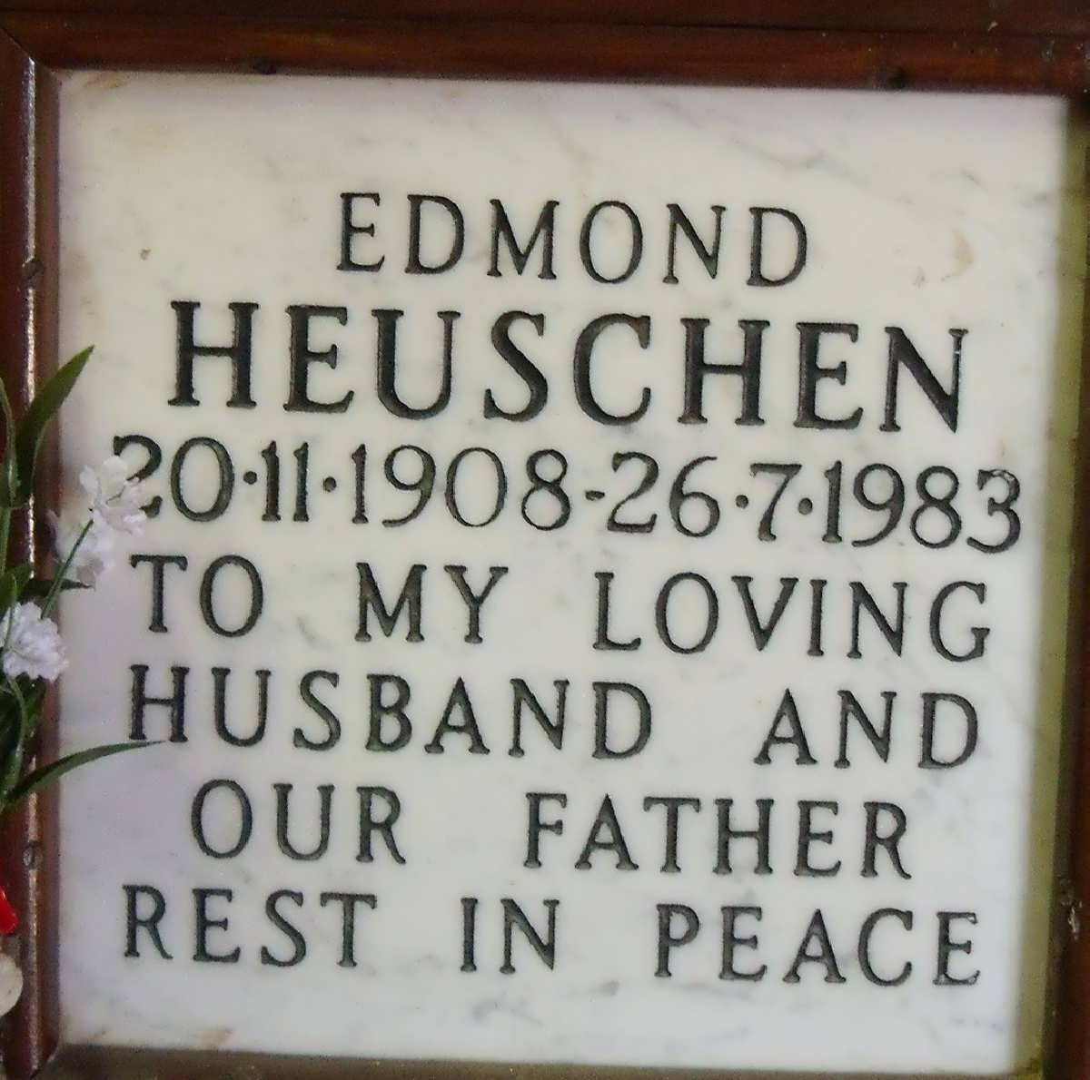 HEUSCHEN Edmond 1908-1983