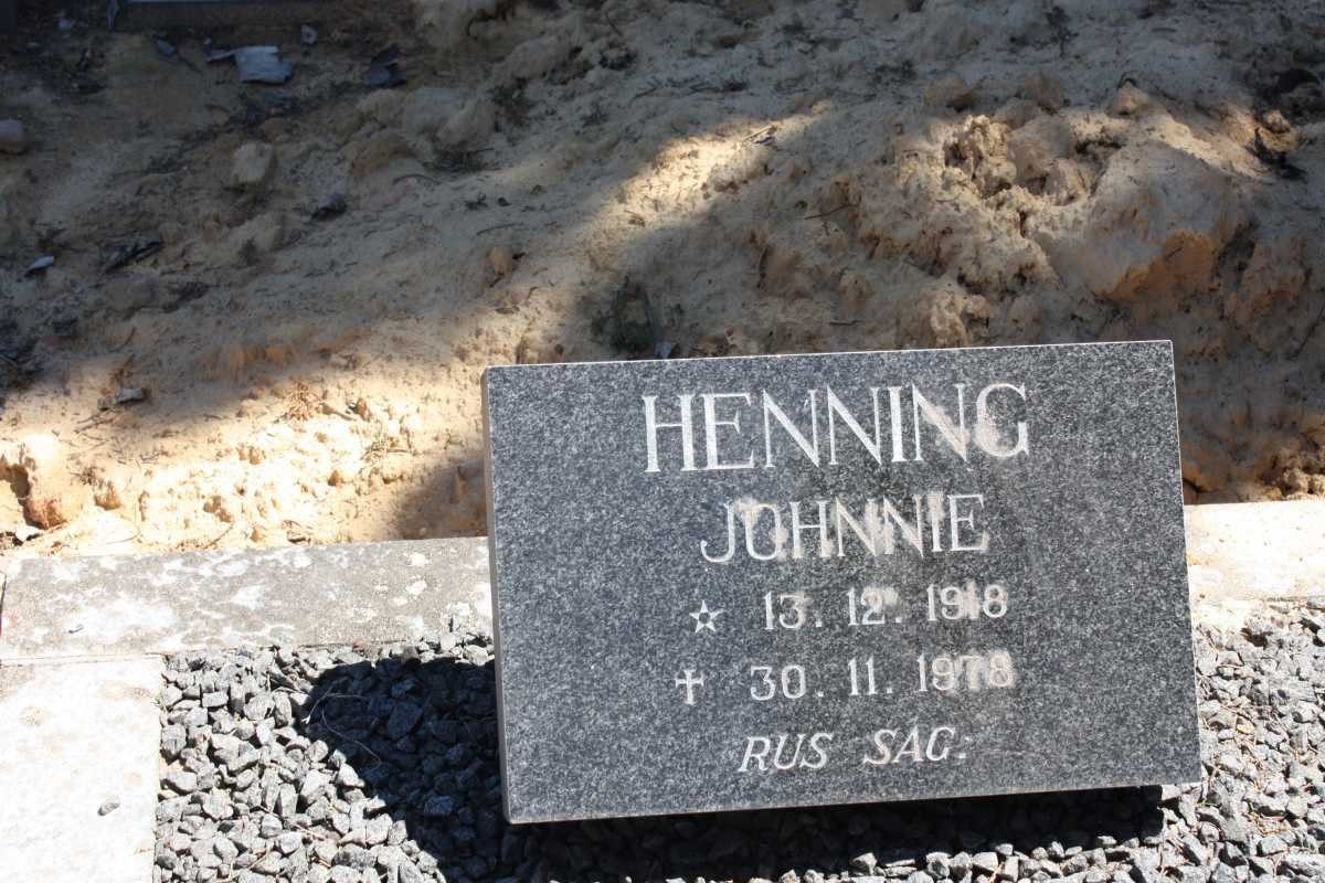 HENNING Johnnie 1918-1978