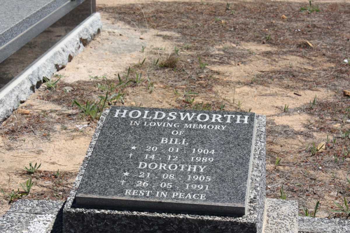 HOLDSWORTH Bill 1904-1989 &amp; Dorothy 1905-1991