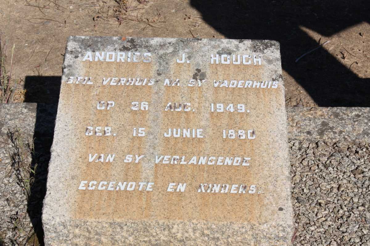 HOUGH Andries J. 1880-1949