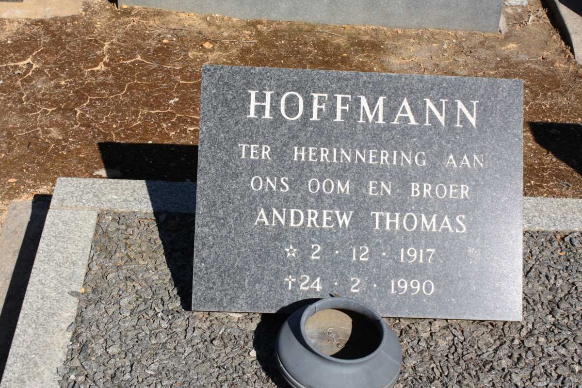 HOFFMANN Andrew Thomas 1917-1990
