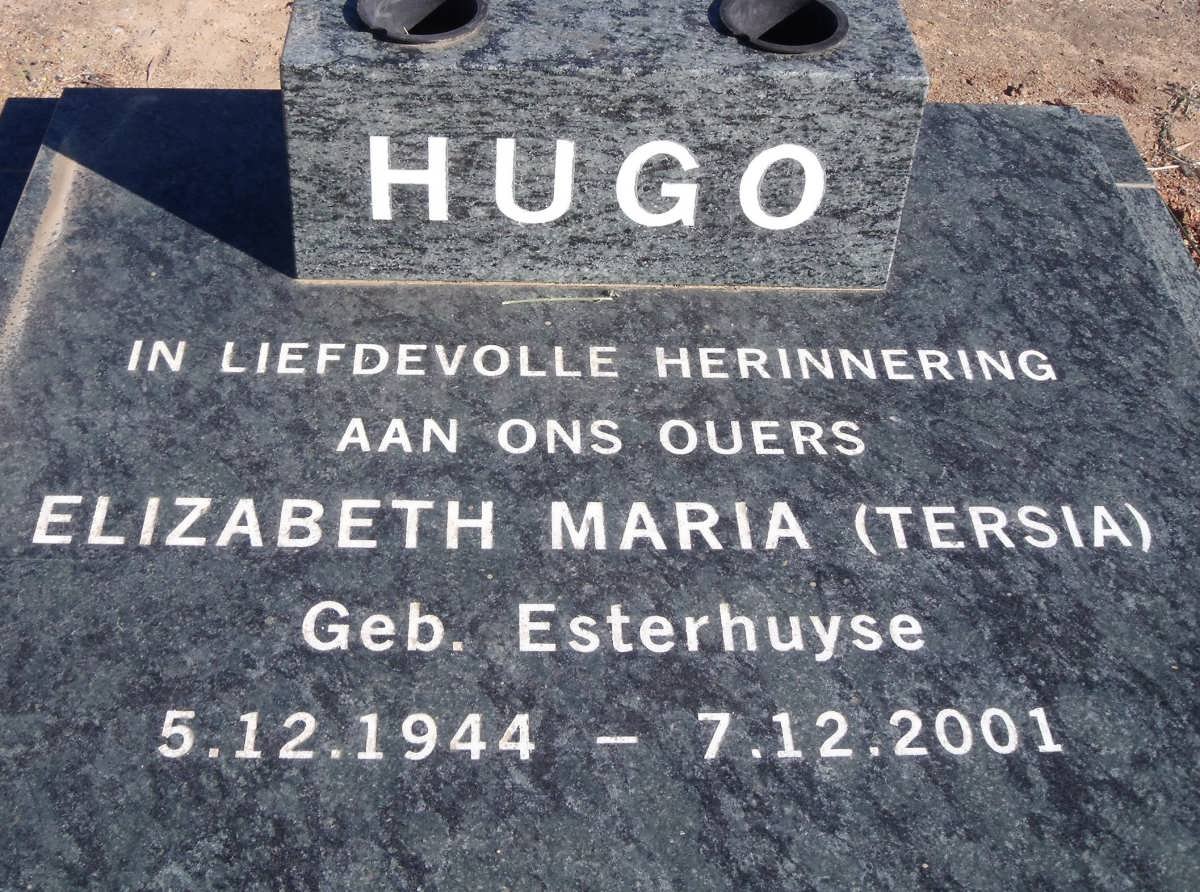 HUGO ? &amp; Elizabeth Maria ESTERHUYSE 1944-2001