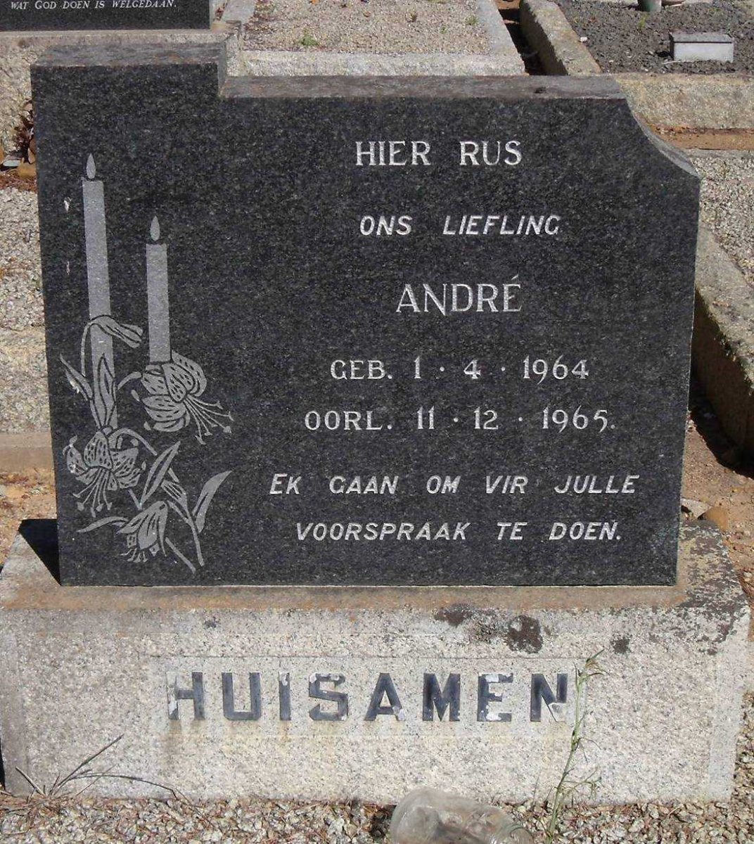 HUISAMEN André 1964-1965