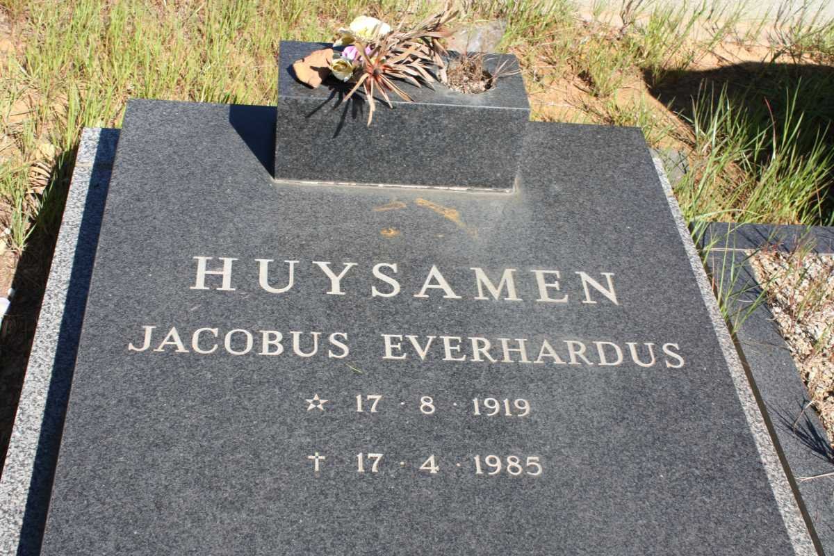 HUYSAMEN Jacobus Everhardus 1919-1985