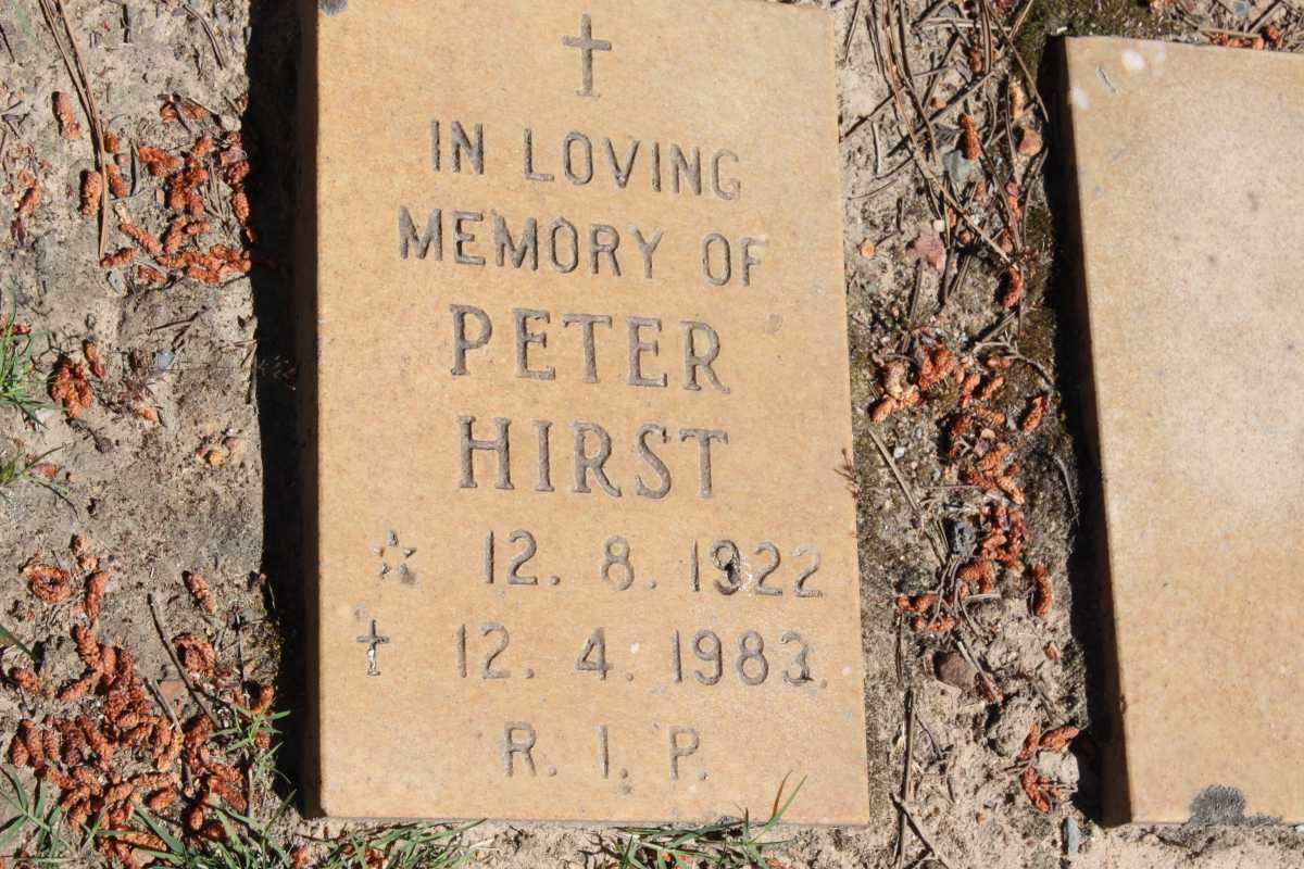 HIRST Peter 1922-1983
