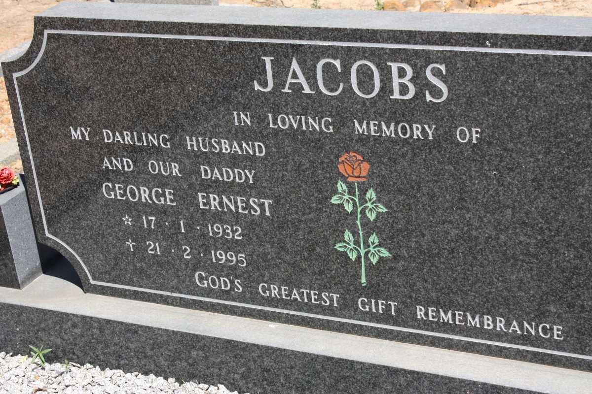 JACOBS George Ernest 1932-1995
