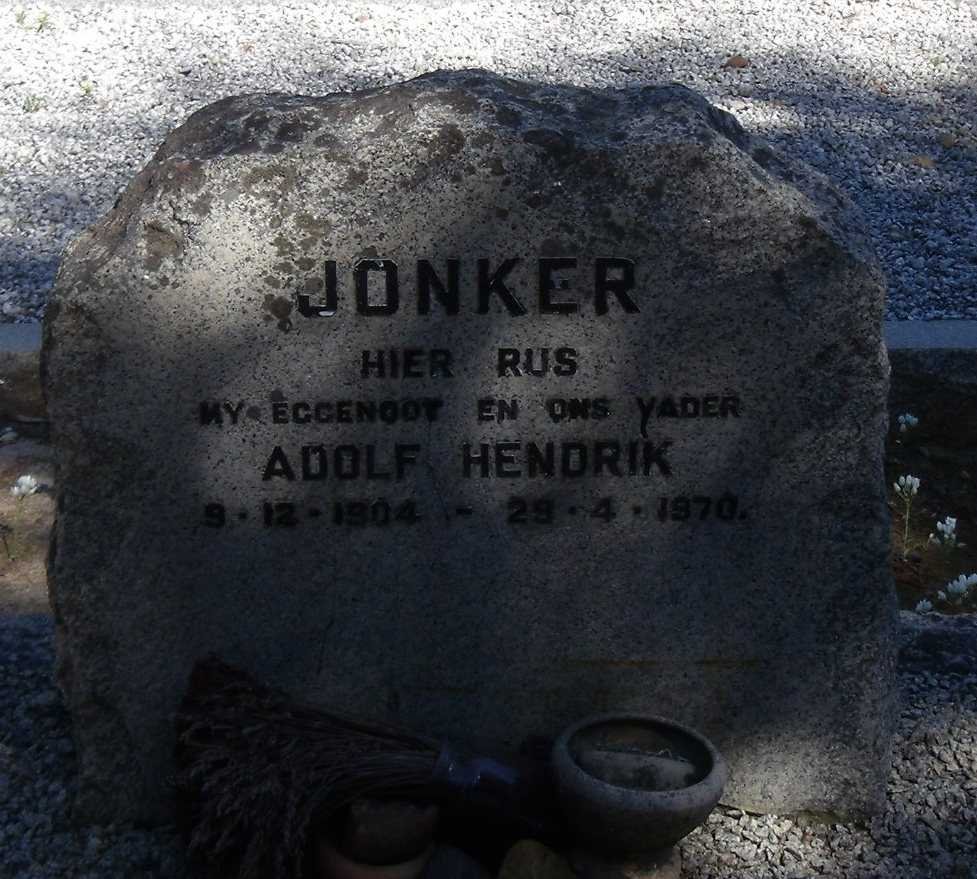JONKER Adolf Hendrik 1904-1970
