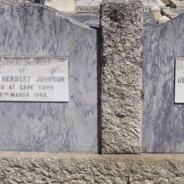 JOHNSON John Herbert -1946 &amp; Henrietta May -1945