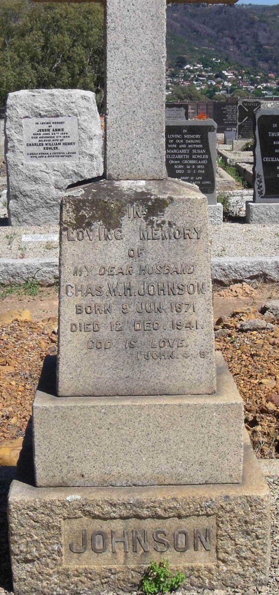 JOHNSON Chas W.H. 1871-1941