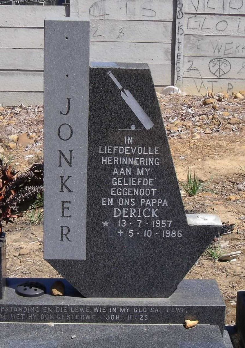 JONKER Derick 1957-1986