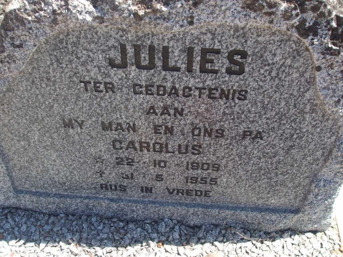 JULIES Carolus 1909-1955