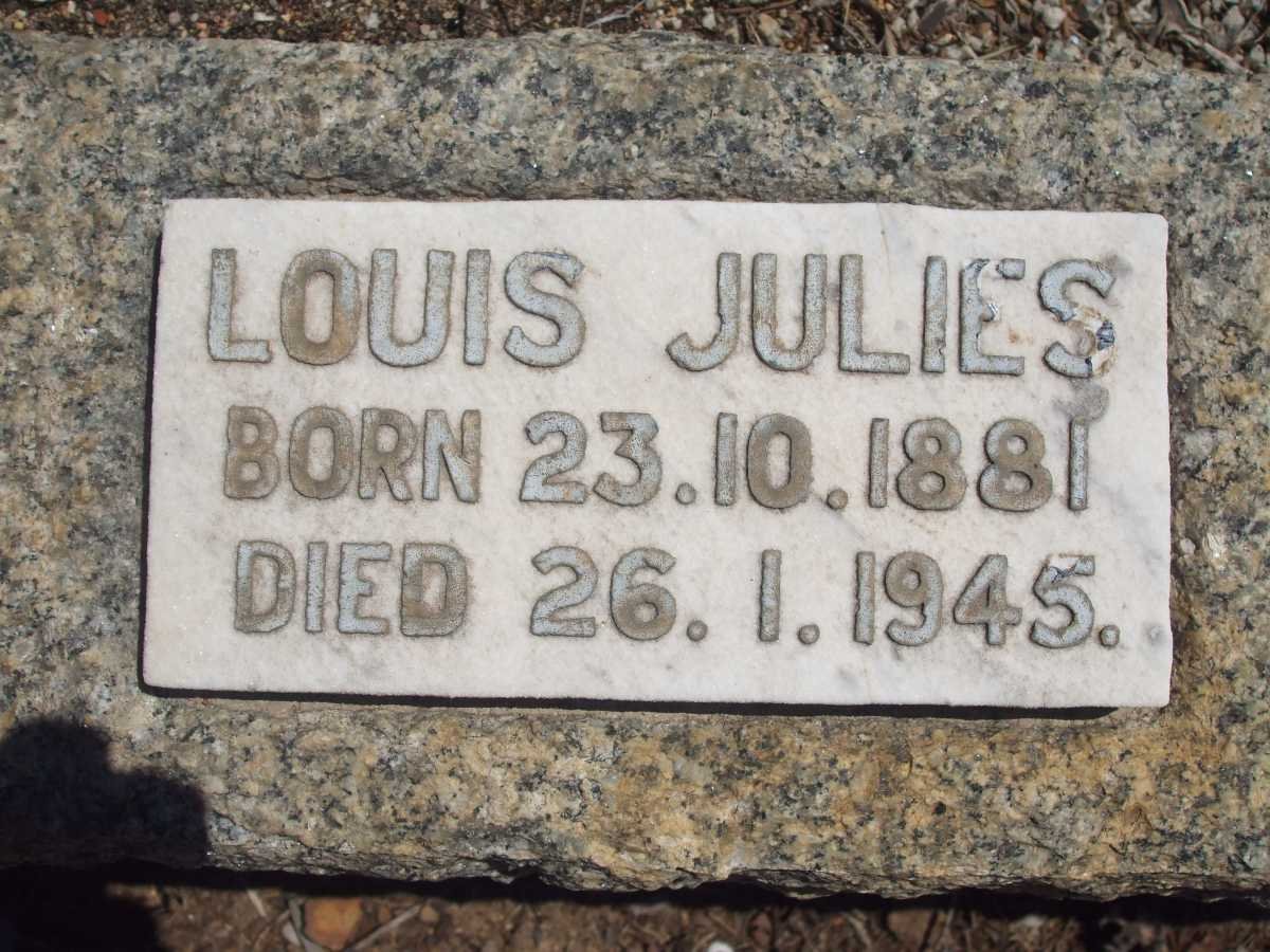 JULIES Louis 1881-1945