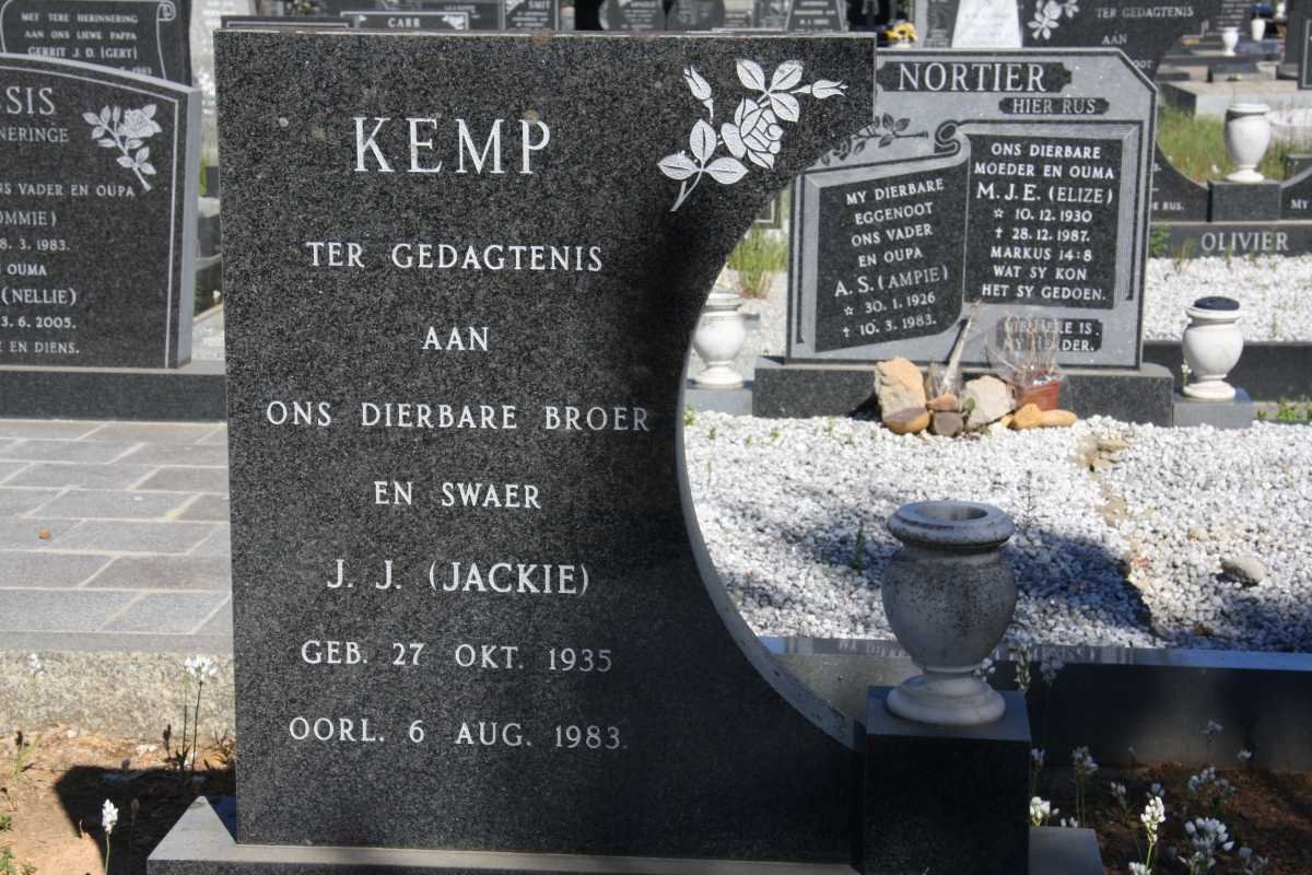 KEMP J.J. 1935-1983
