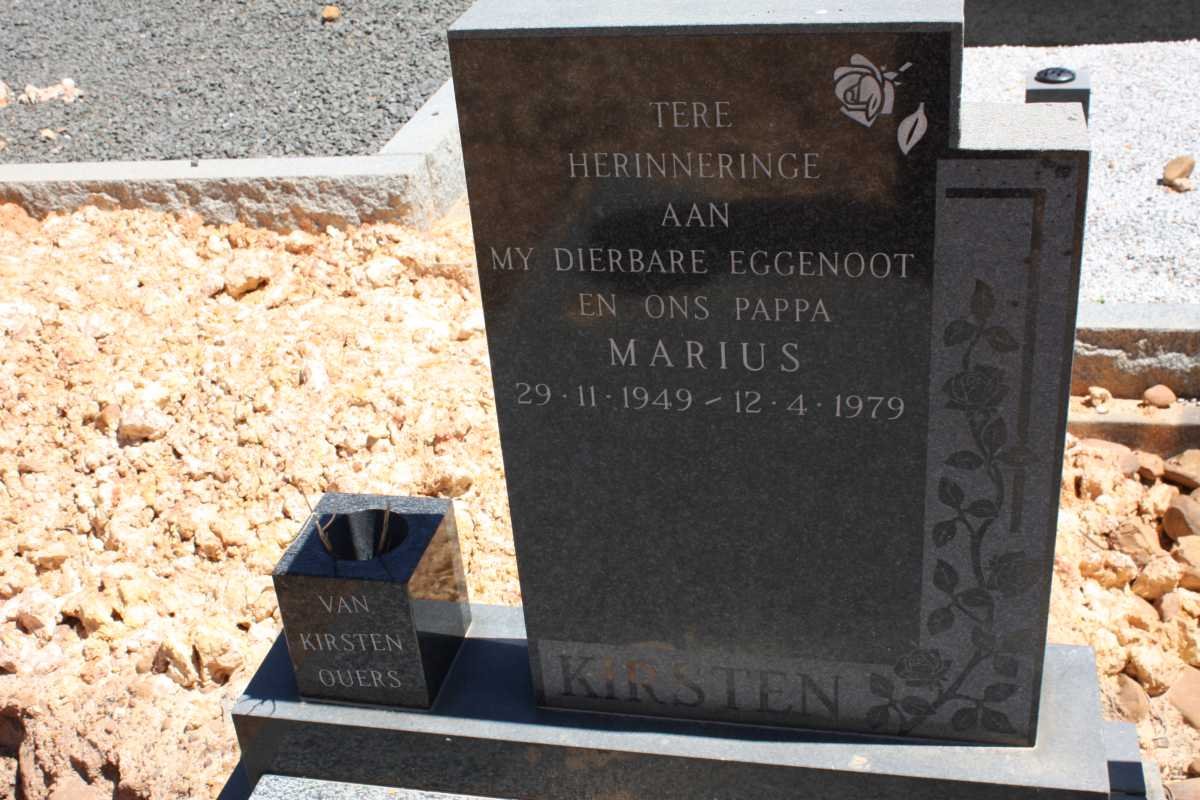 KIRSTEN Marius 1949-1979