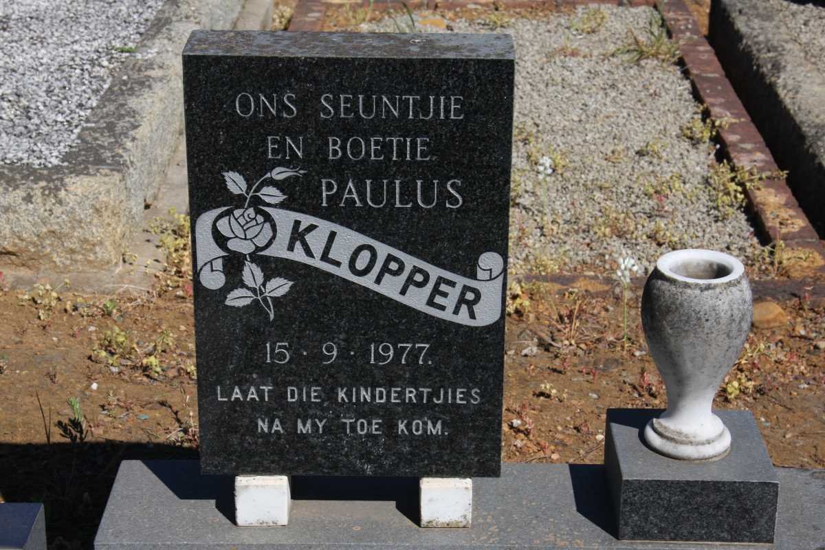 KLOPPER Paulus -1977