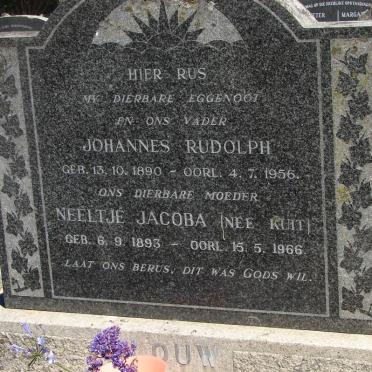 LOUW Johannes Rudolph 1890-1956 & Neeltje Jacoba KUIT 1893-1966