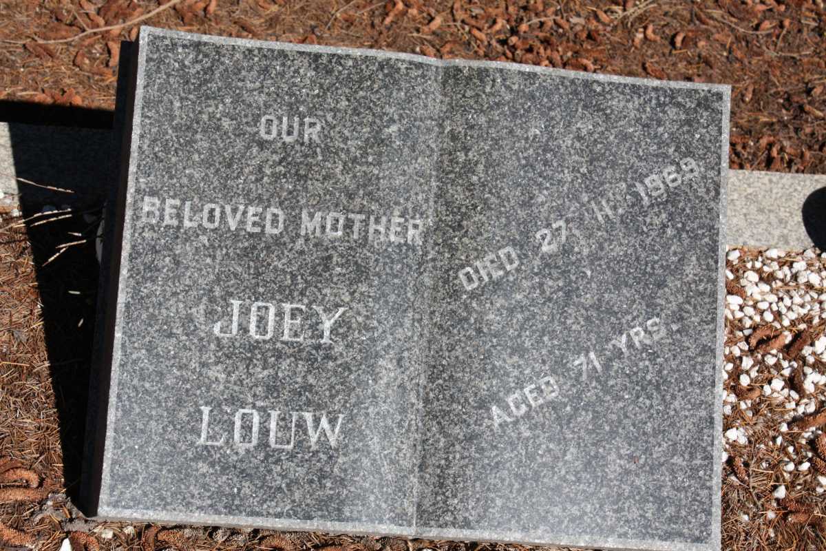 LOUW Joey -1969