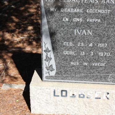 LOUBSER Ivan 1917-1970