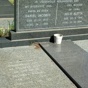 LAMBRECHTS Daniel Jacobus 1907-1985 & Helie Aletta 1914-1994 :: LAMBRECHTS Jacobus Daniel  1938-1991