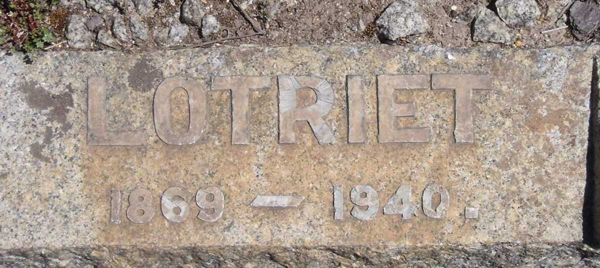 LOTRIET 1869-1940