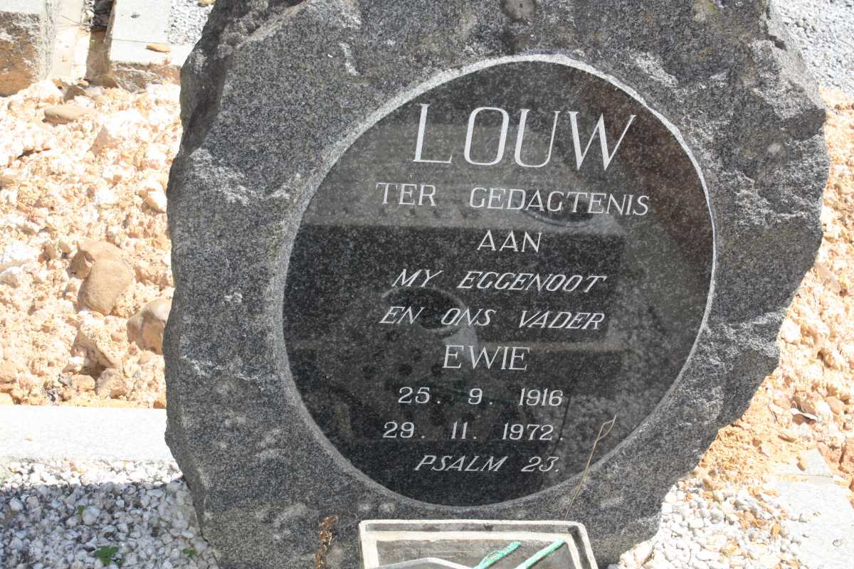 LOUW Ewie 1916-1972