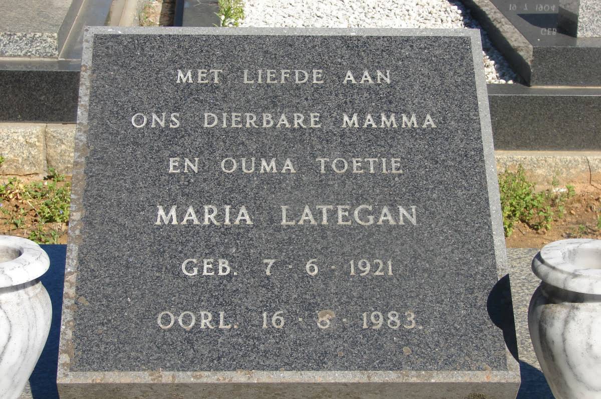 LATEGAN Maria 1921-1983