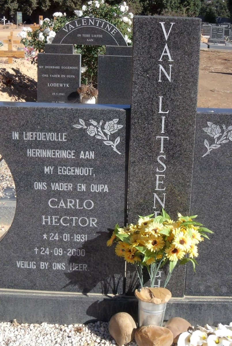 LITSENBORGH Carlo Hector, van 1931-2000