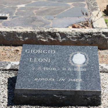 LEONI Giorgio 1908-1956