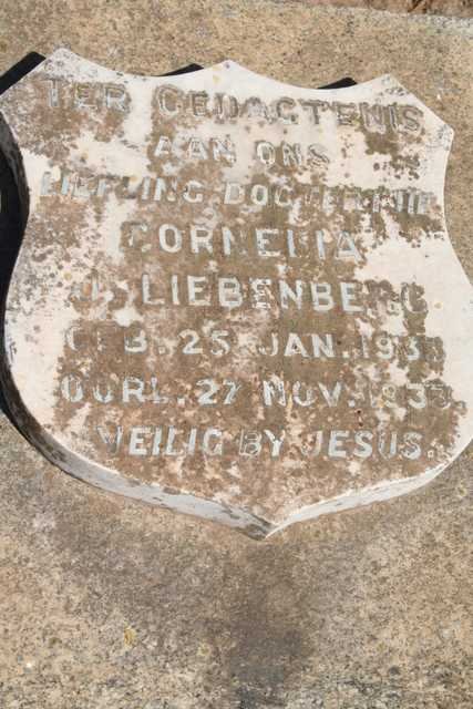LIEBENBERG Cornelia 1933-1933