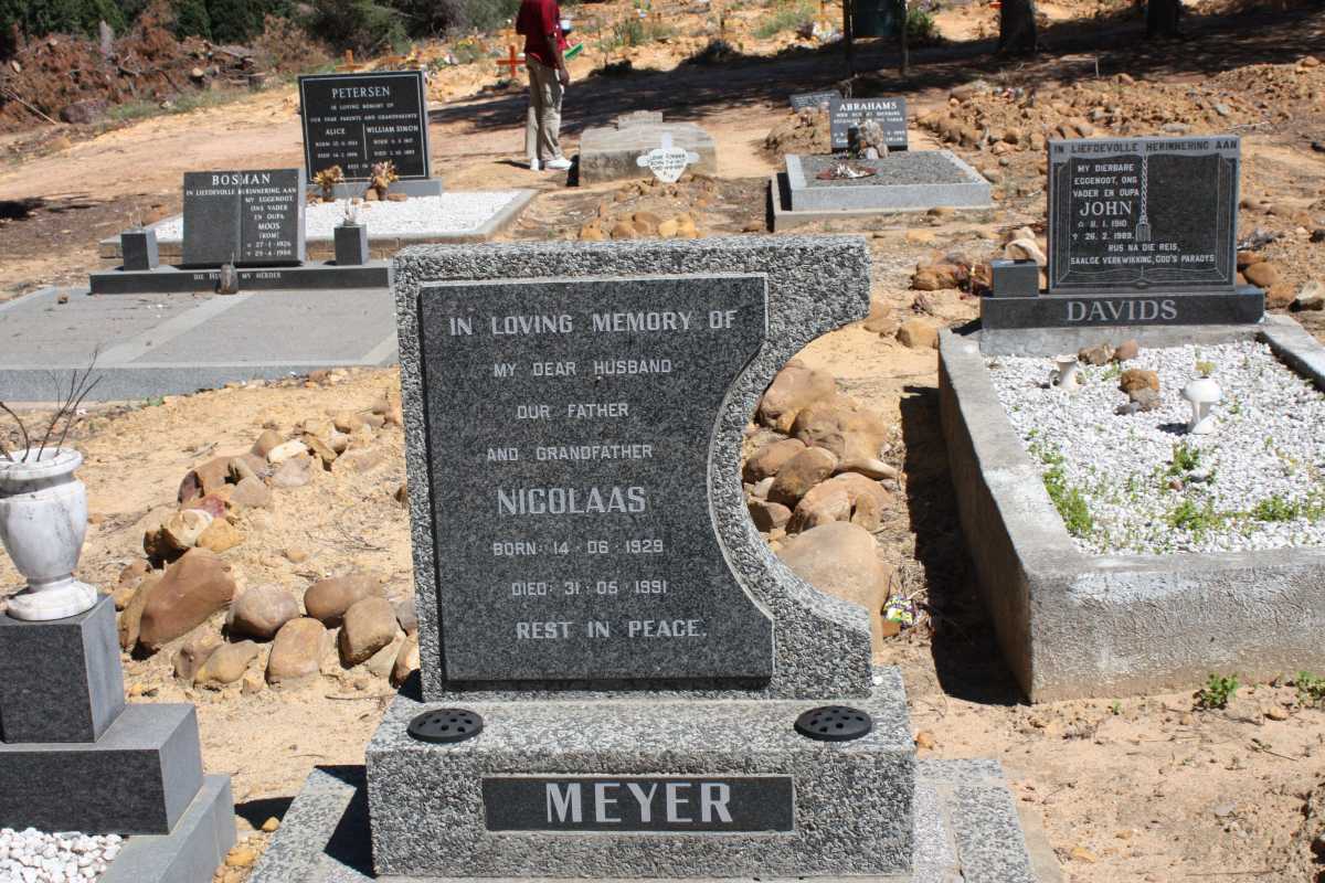 MEYER Nicolaas 1929-1991