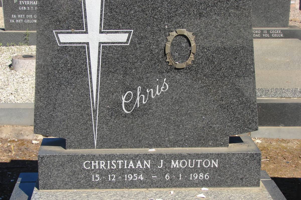 MOUTON Christiaan J. 1954-1986