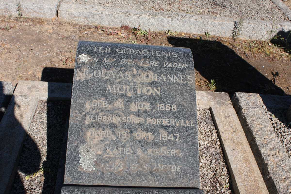 MOUTON Nicolaas Johannes 1868-1947