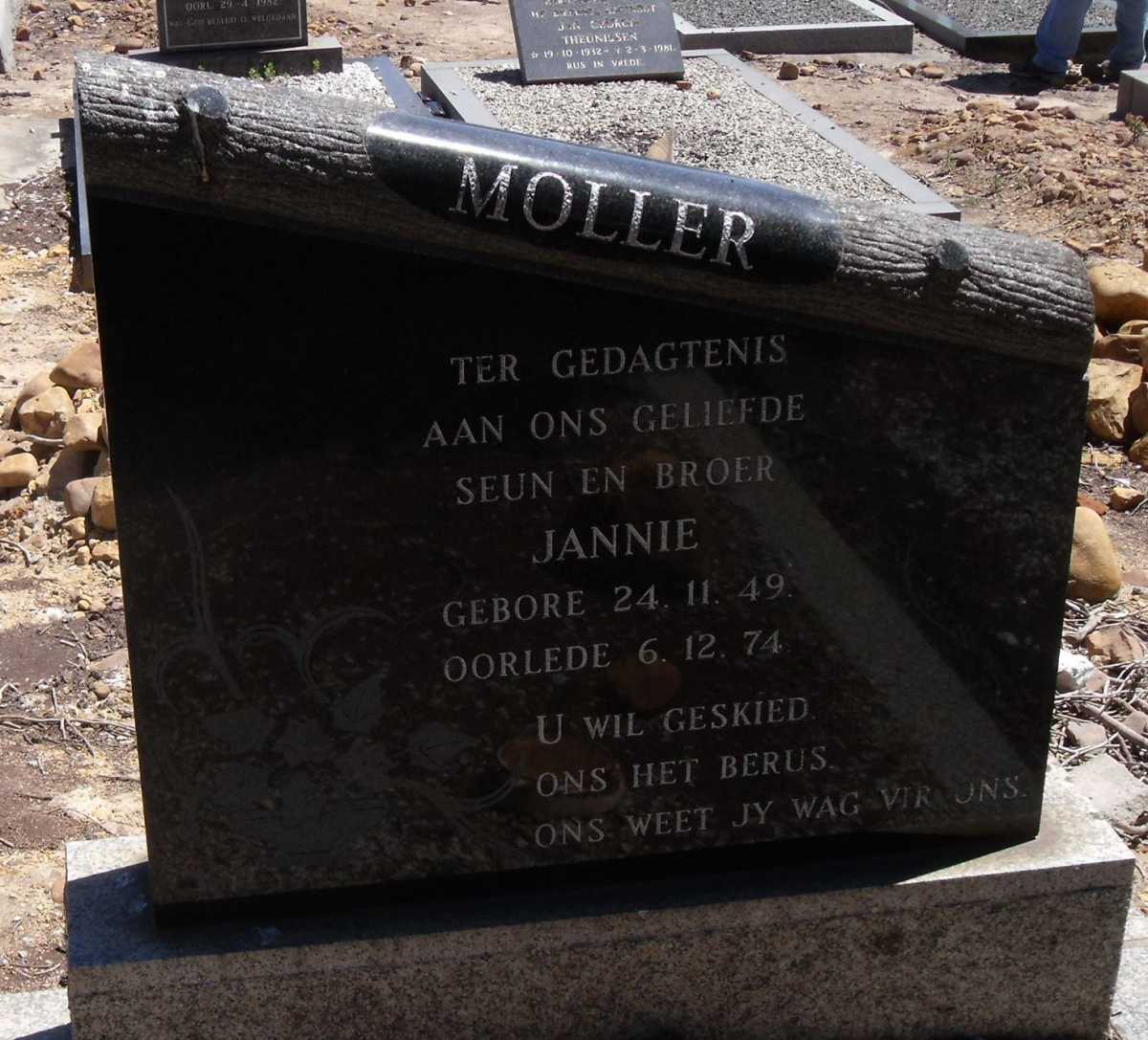 MOLLER Jannie 1949-1974