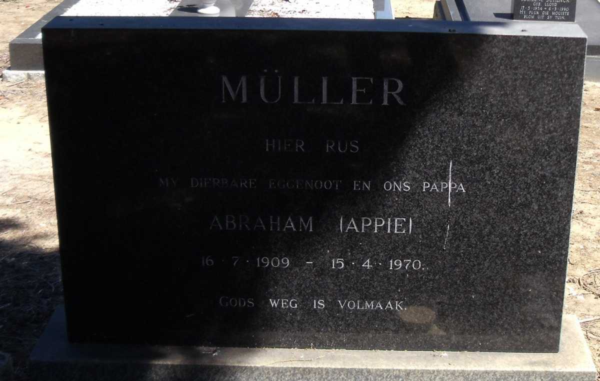 MULLER Abraham 1909-1970