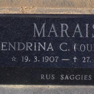 MARAIS Hendrina C. 1907-1994