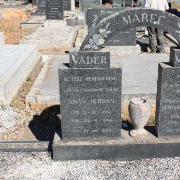 MAREE Johan Herman 1887-1964 & Johanna Margaretha Petronella THIART 1901-1963